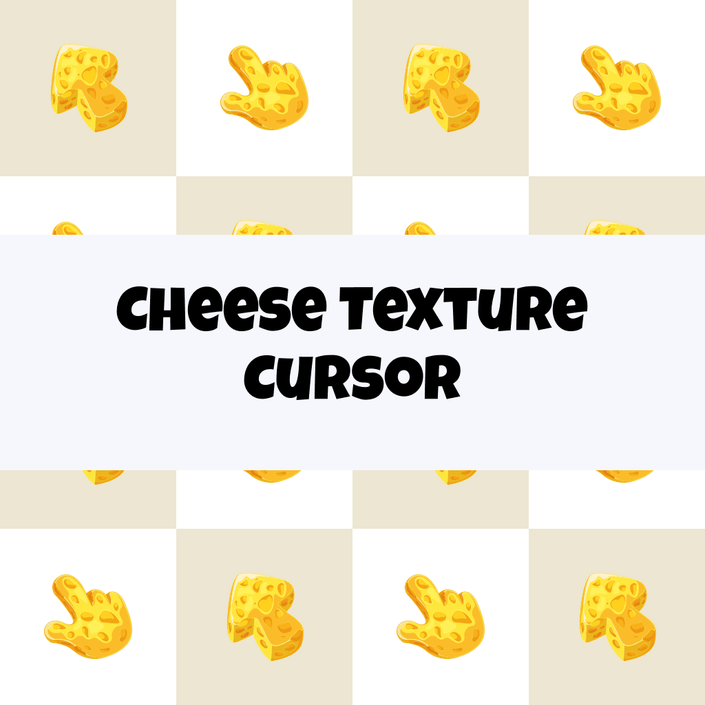 Preview Cheese Texture cursor custom cursor pack